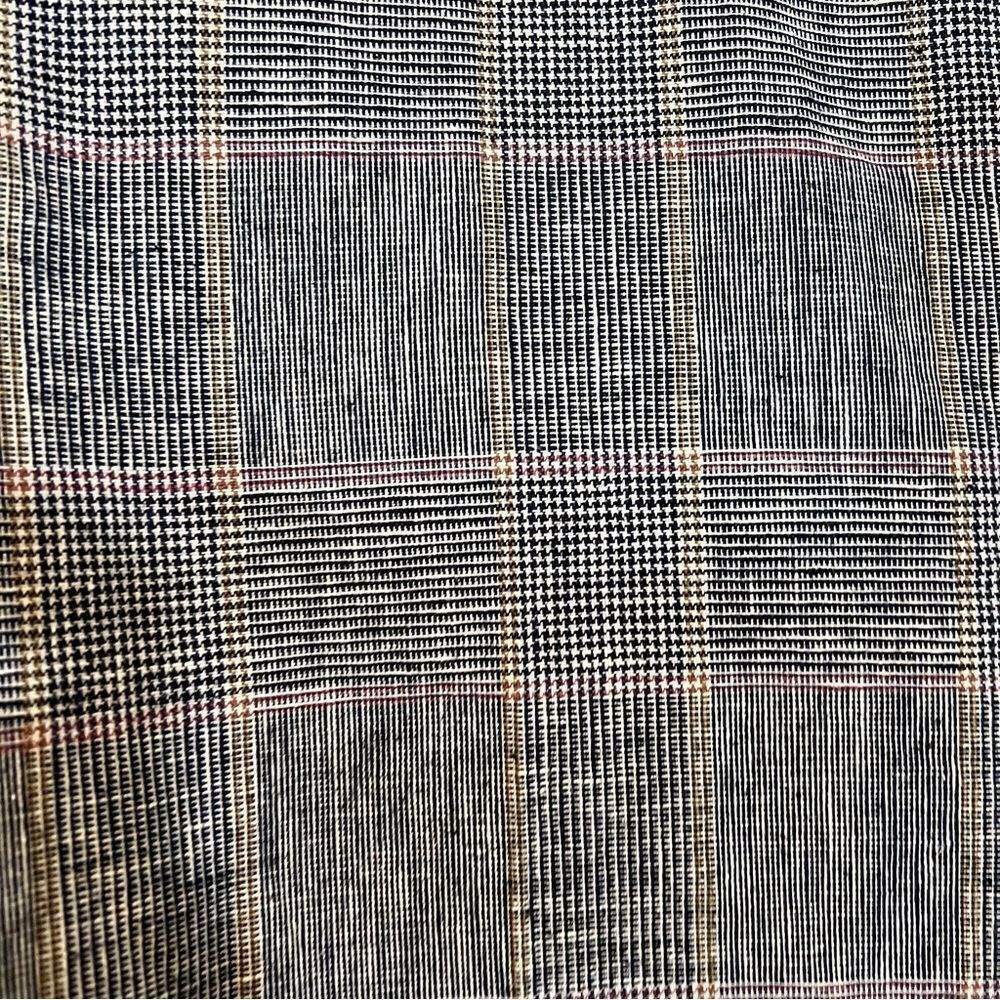sandro plaid wool blend trousers - Picture 5 of 6